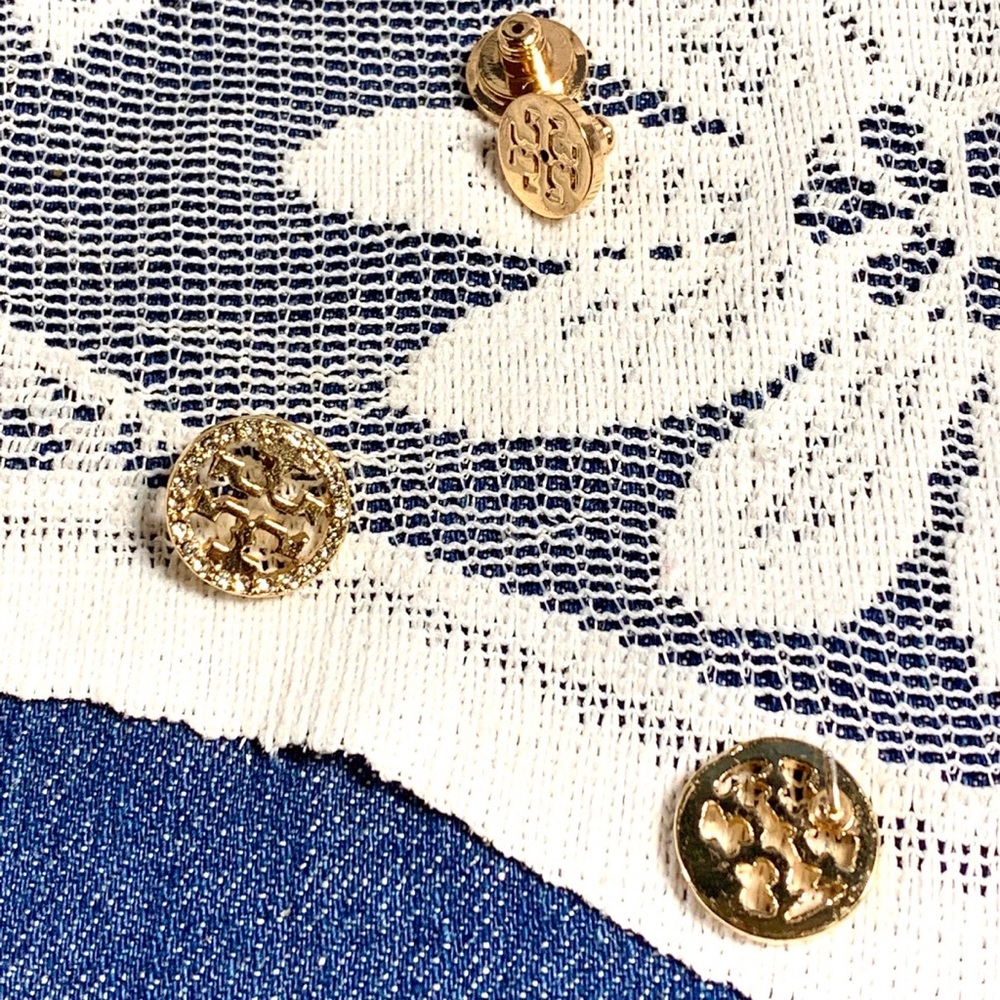 3 items free shipping Tory Burch Miller earrings